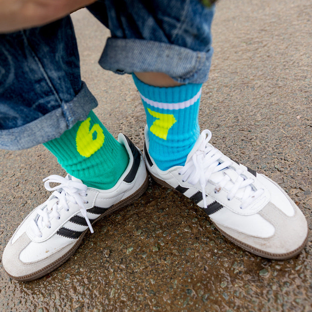 6 7 viral memo kids quotes kids 6/7 funny ssocks kids gift ideas Sox UK