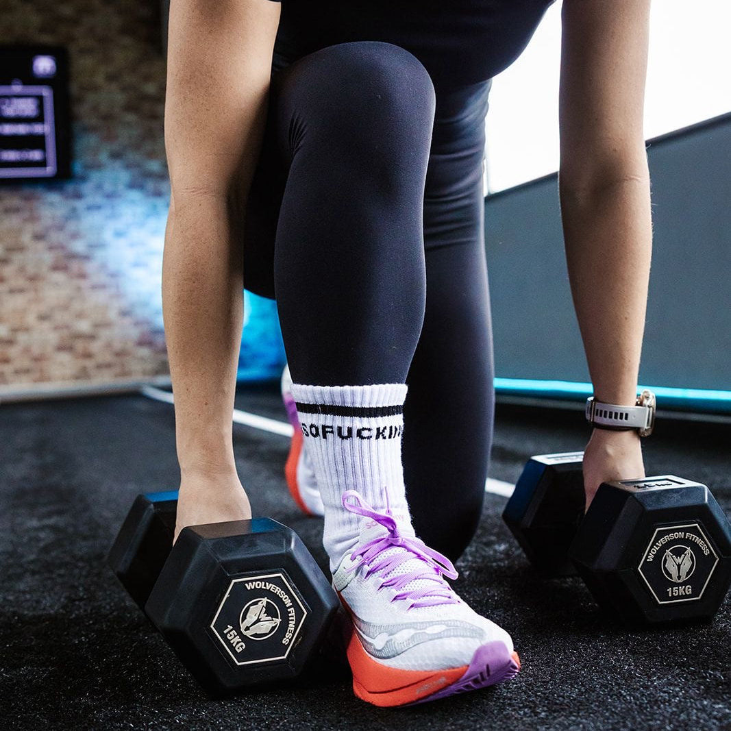 Absolutely absofuckinglutely socks cotton socks rude socks quoted socks gift ideas womens socks gym socks Sox Uk