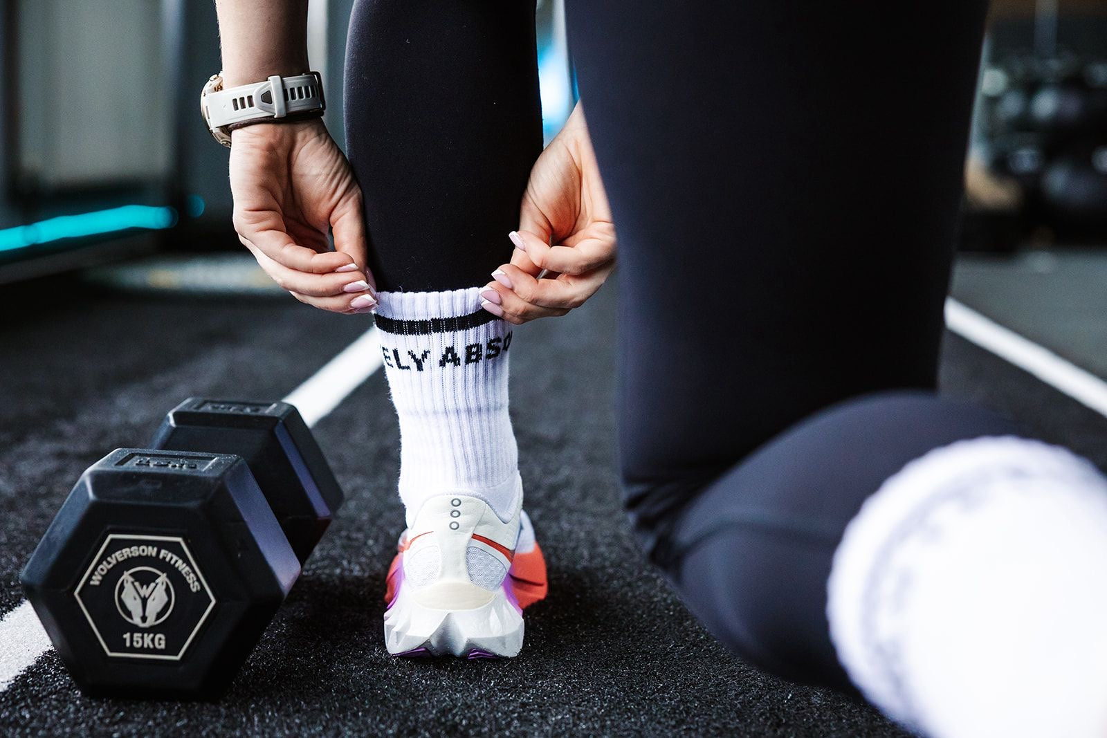 Absolutely absofuckinglutely socks cotton socks rude socks quoted socks gift ideas womens socks gym socks Sox Uk