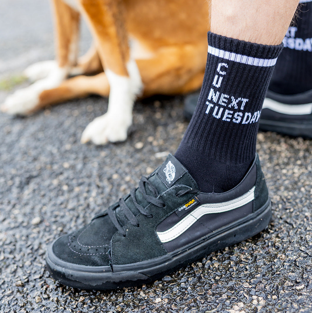 C U Next Tueaday socks naughty socks rude socks quoted socks black socks Sox UK