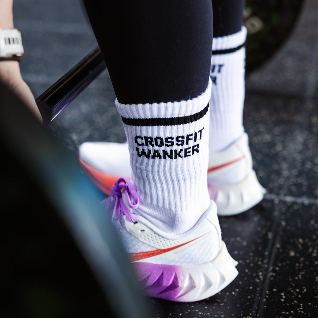 Crossfit Wanker Sox UK socks funny socks naughty socks gym wear TM Fitness 