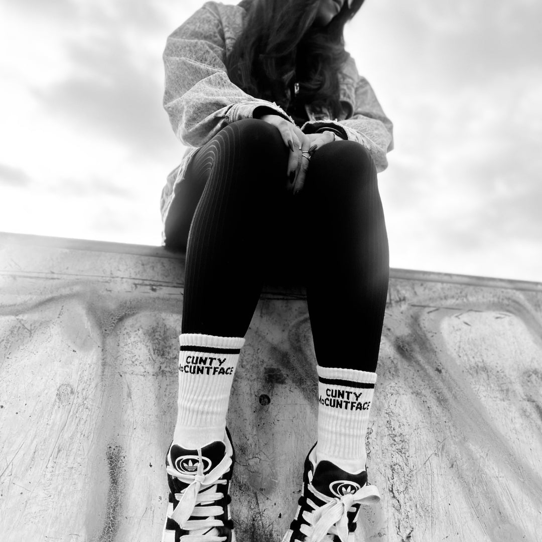 Cunty McCuntface Socks - Sox UK socks gifts quoted socks 