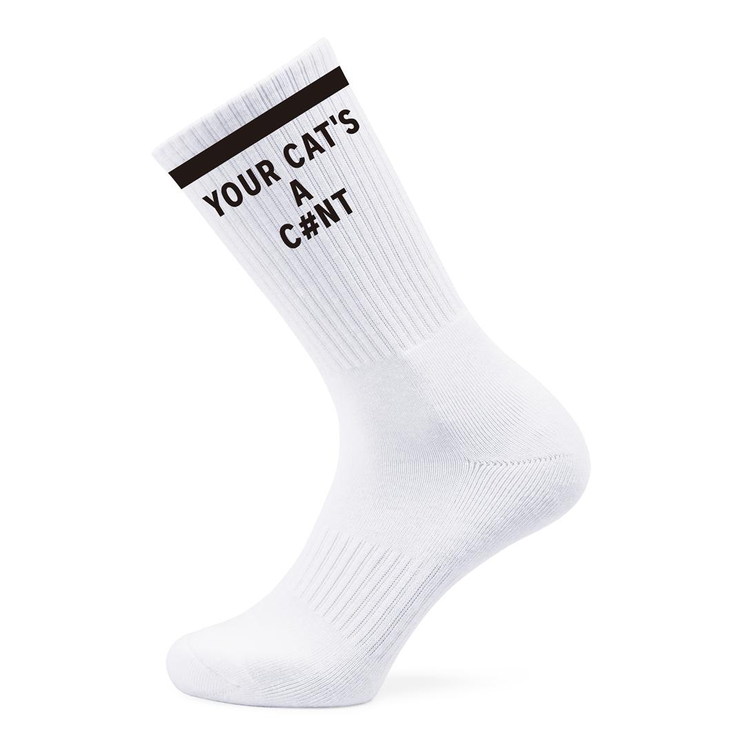 Your Cat’s A C#NT  Socks - Sox UK