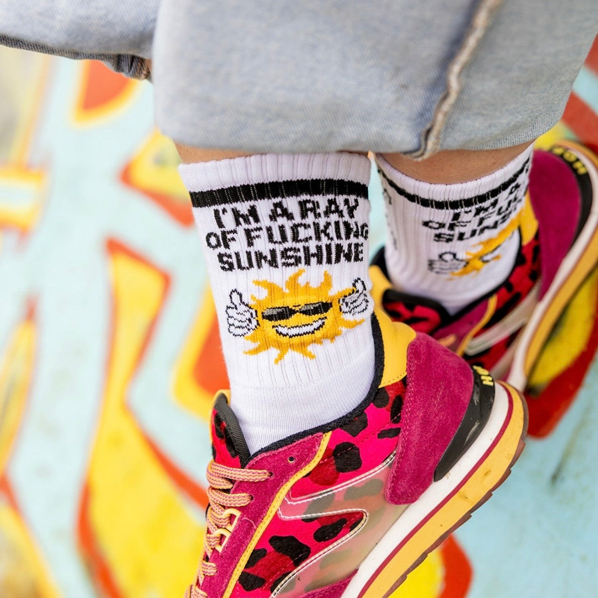 I’M A RAY OF FUCKING SUNSHINE Socks - Sox UK