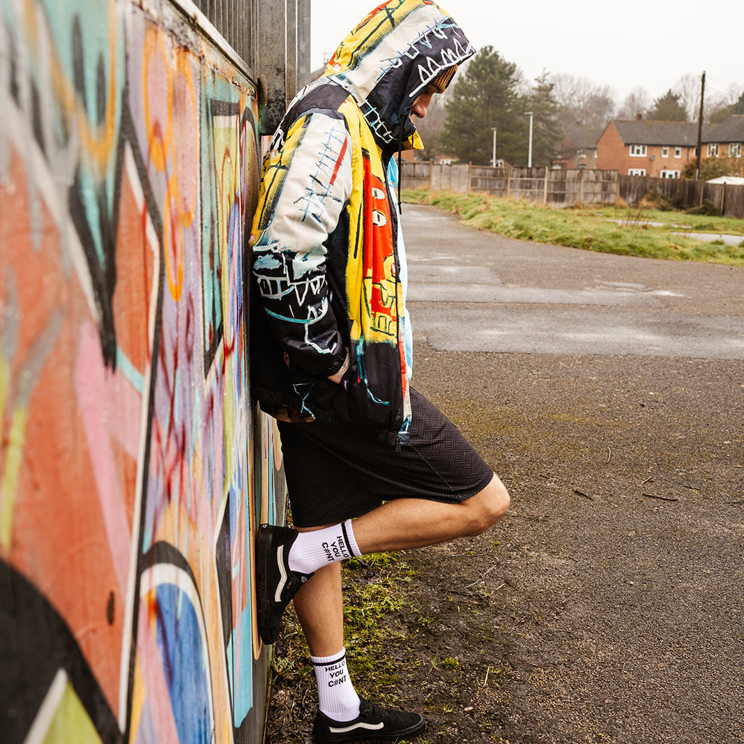 Harvey Price Hello you Cunt rude socks hello quotes meme socks Sox UK rude socks funny gifts cotton socks