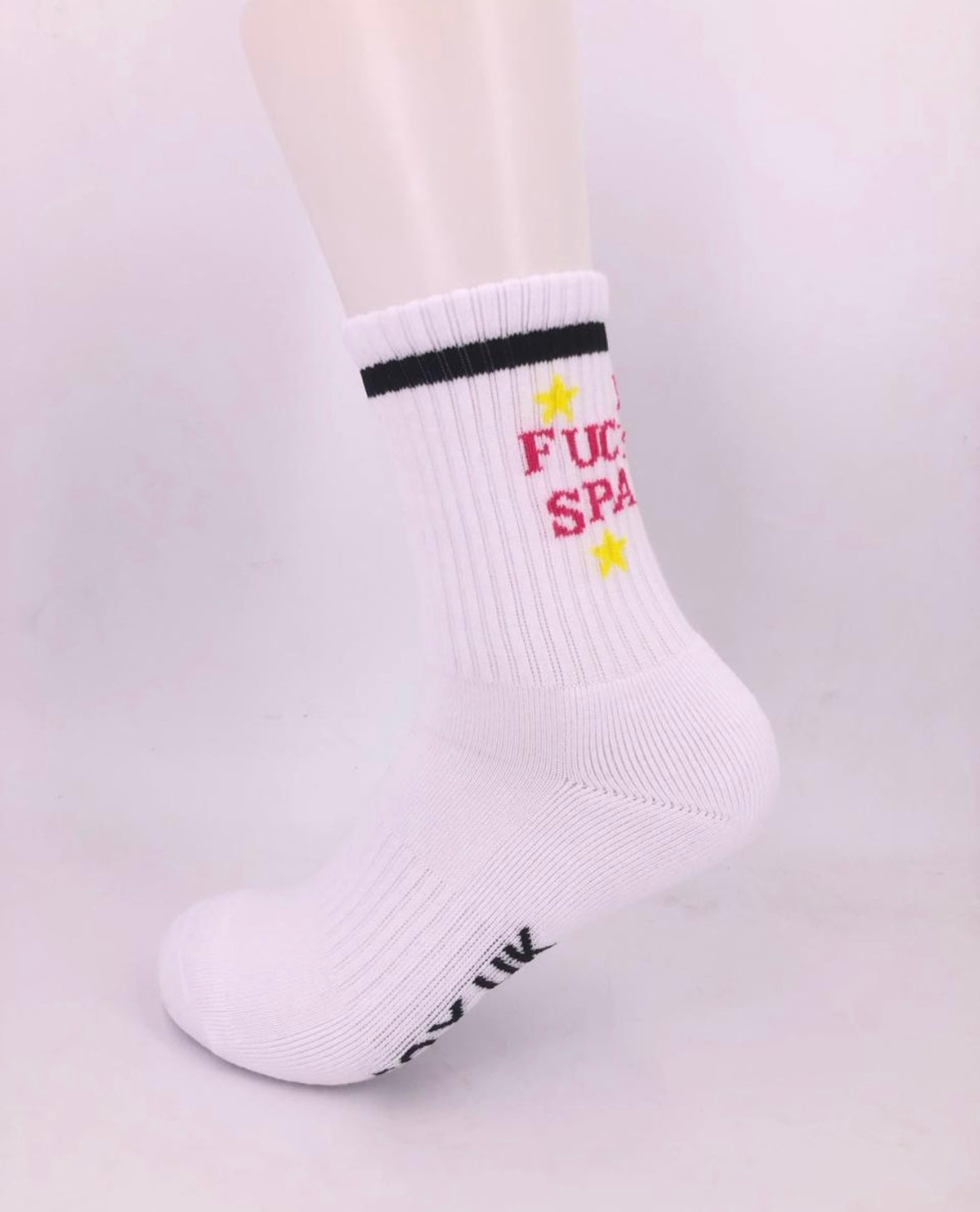 I Don't Sweat I Sparkle Socks Sox UK Gym Socks 