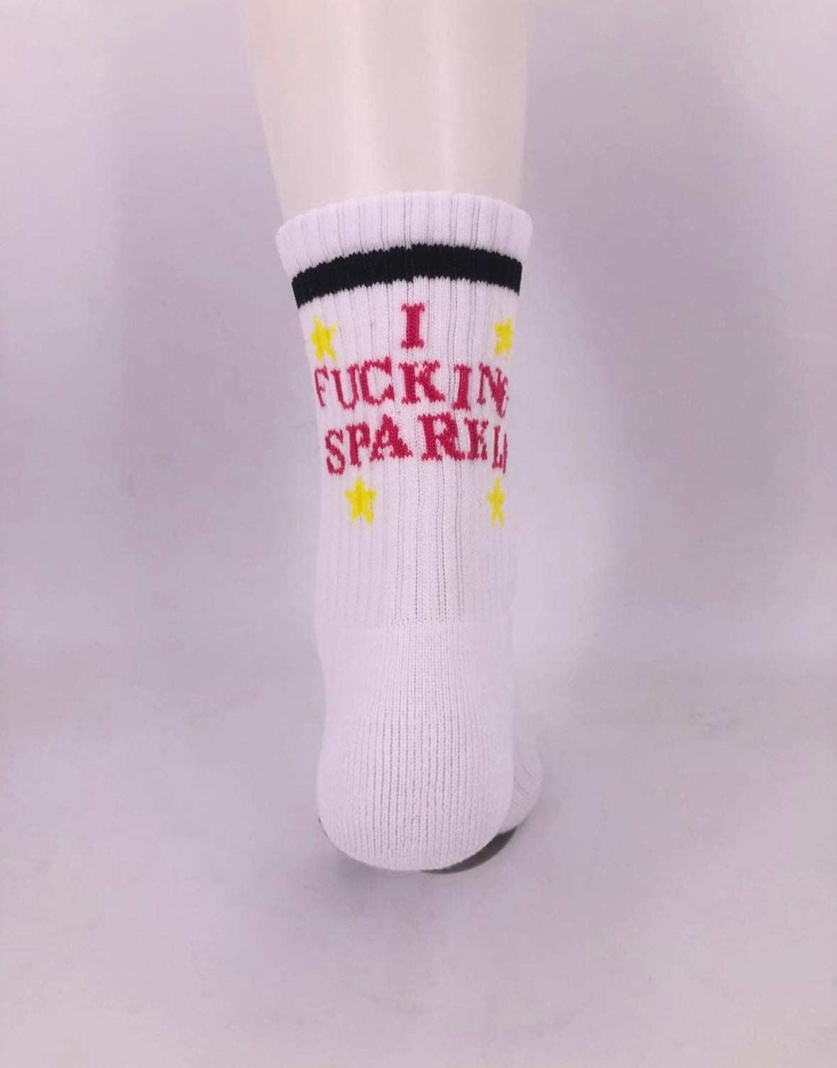 I Don't Sweat I Sparkle Socks Sox UK Gym