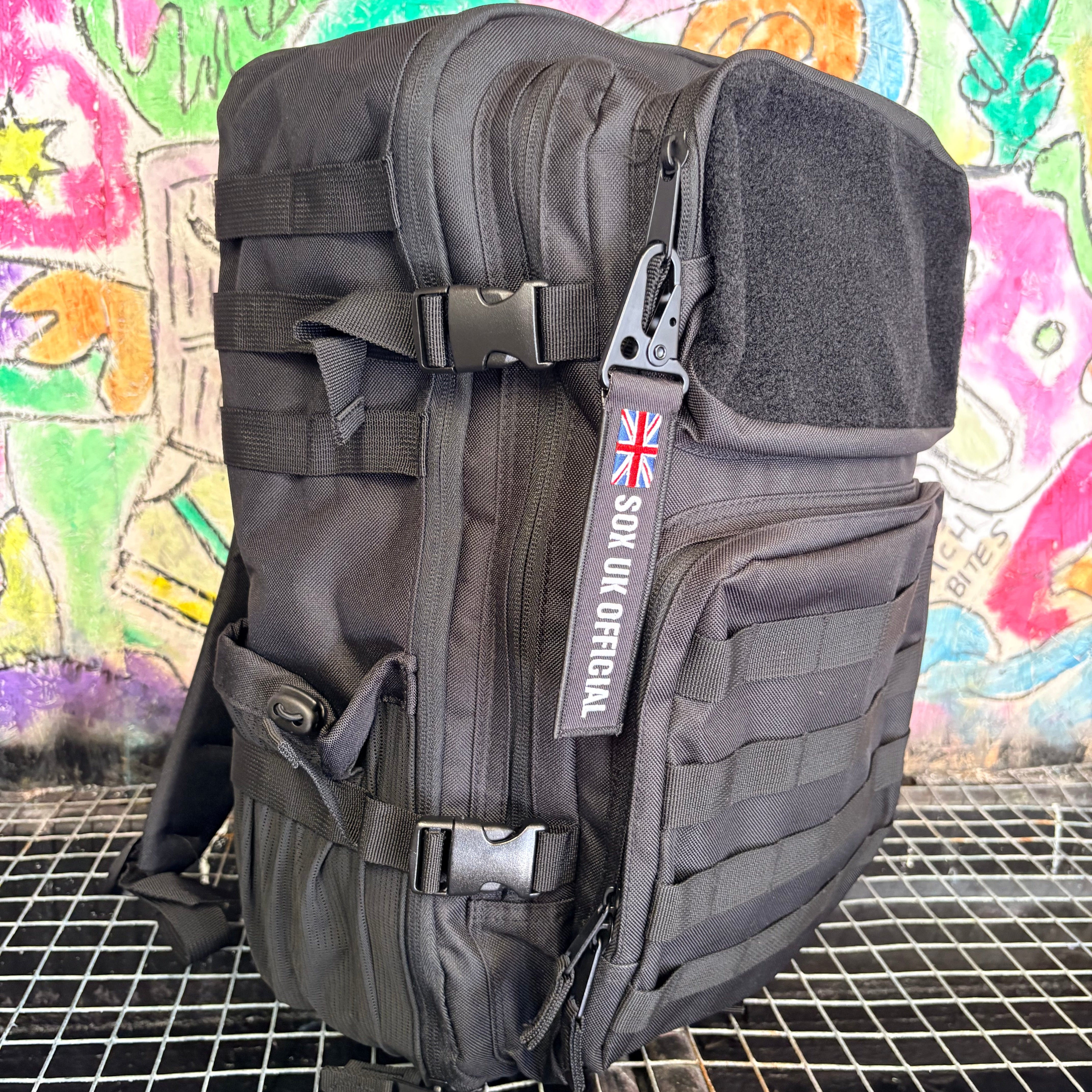 Military backpack 35ltr hyrox crossfit bag luggaage sports bag backpacking bag hyrox bag patch bag Sox UK official