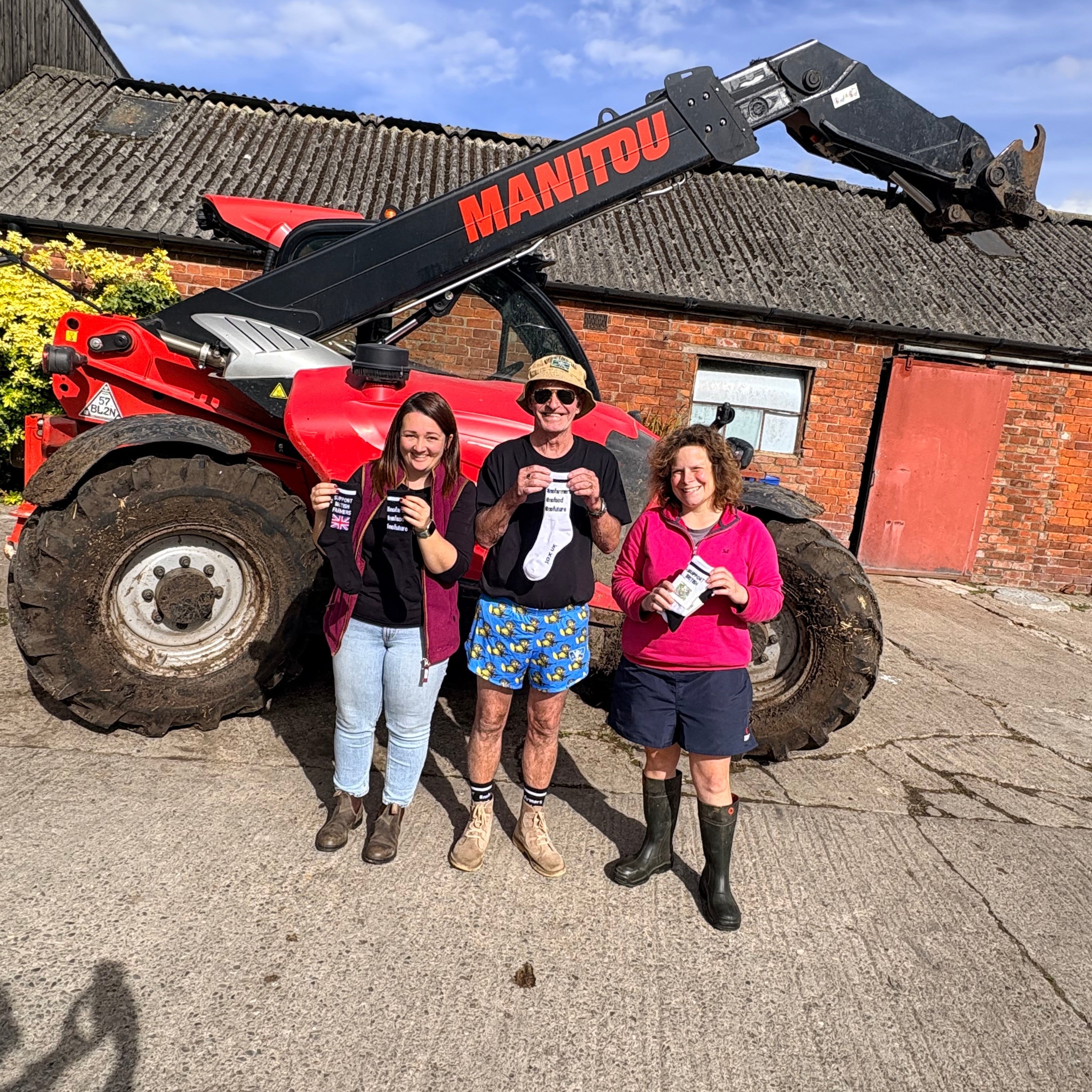 No farmers No Food No Future diddly squat farmers socks british farmers novelty socks farming agriculture Sox UK Official