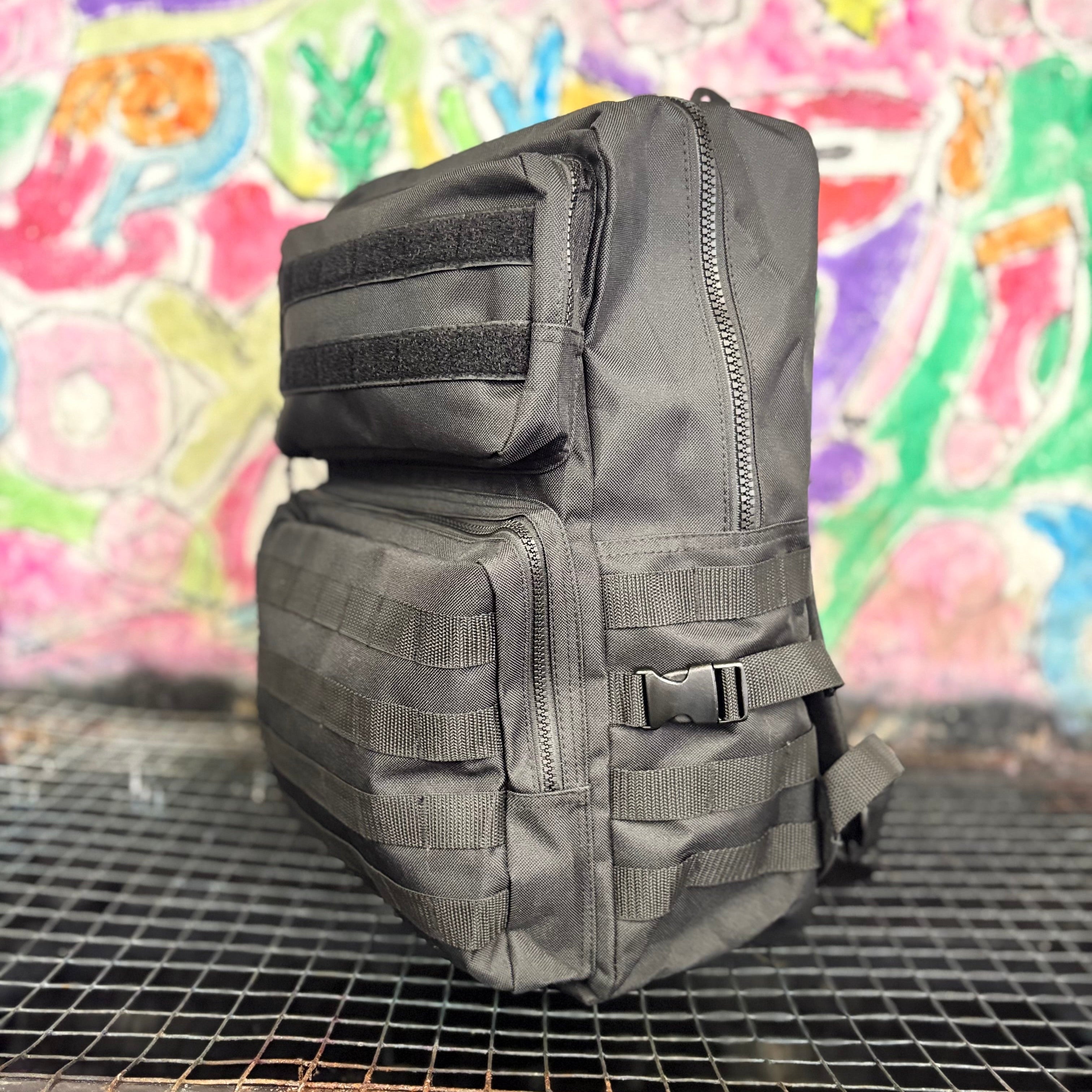 backpack hyrox bag military bag black bag tag outdoor acessories Sox UK