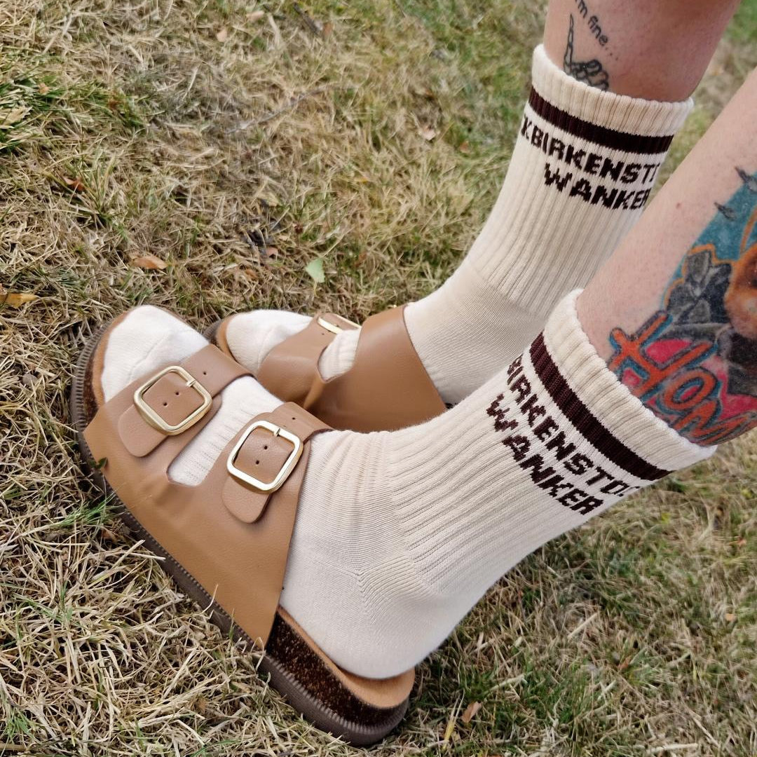 birkenstock socks wanker socks novelty socks funny gifts funny socks rude socks Sox UK