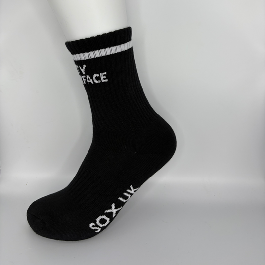 cunty mccuntface socks gift ideas quoted socks quotes cunt black  mens socks womens socks cunt