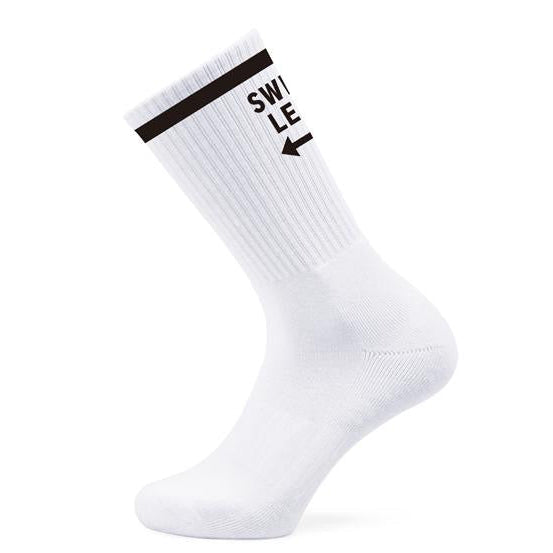SWIPE RIGHT / SWIPE LEFT singles club socks - Sox UK