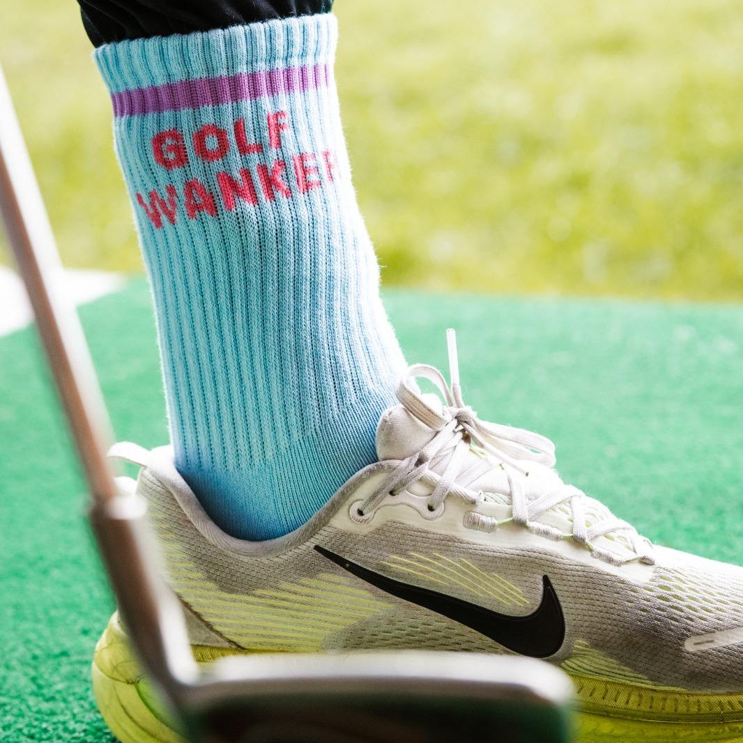 golf socks Sox UK gift ideas sports socks rude socks wanker socks