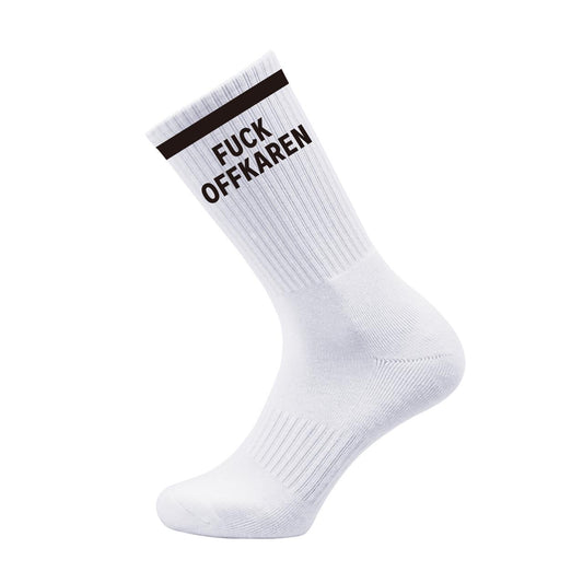 fuck off  karen socks rude quotes sox uk purple socks gift ideas birthday gifts funny socks