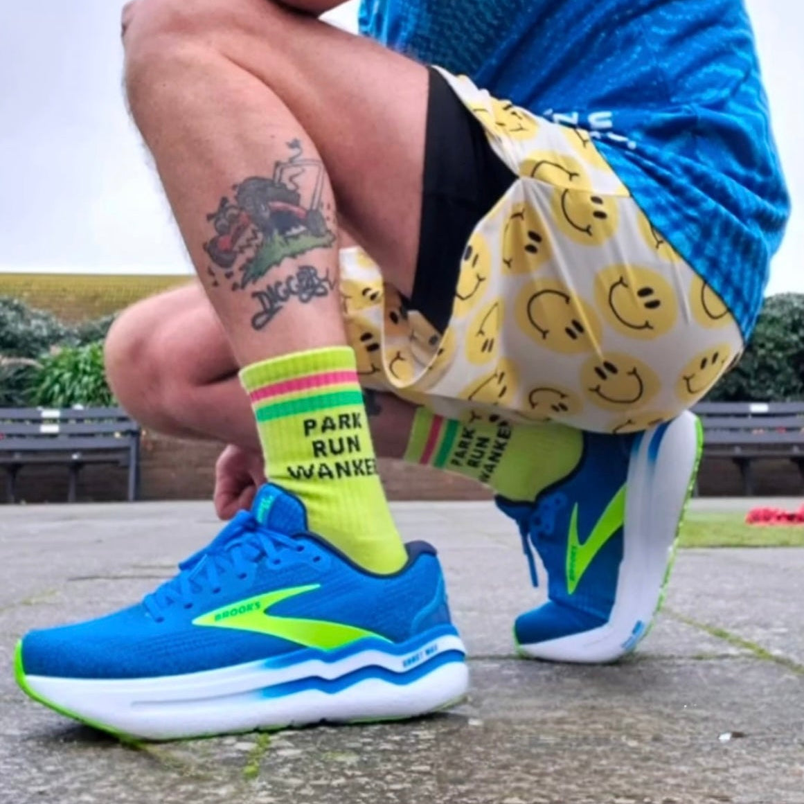 park run Socks Sox UK funny socvks funny gifts parks running marathons running socks
