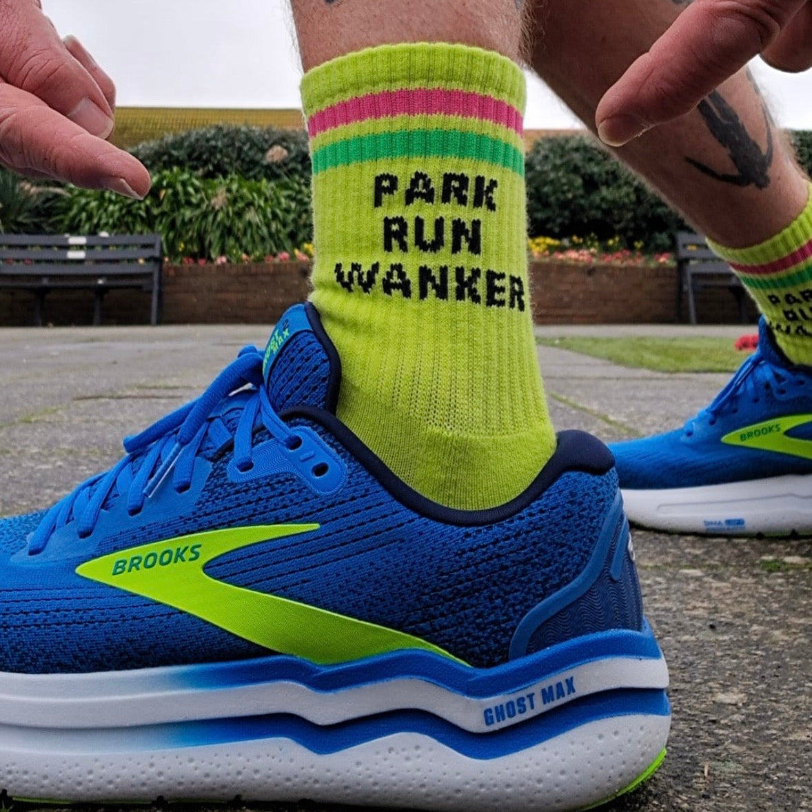 park run Socks Sox UK funny socvks funny gifts parks running marathons running socks funny gifts