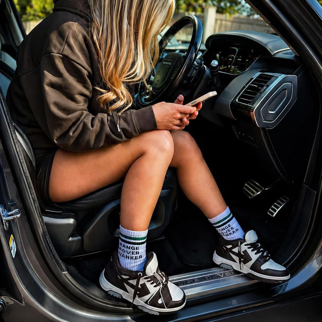range rover wanker socks naughty socks novelty socks Sox UK