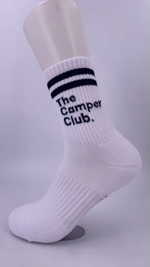 Custom socks for a camper club